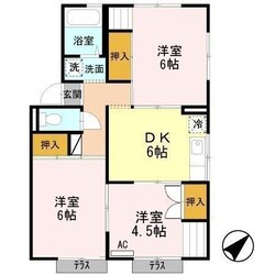 肥前古賀駅 車移動8分  3.8km 1階の物件間取画像